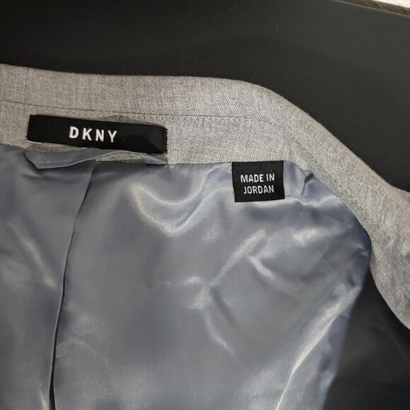 New DKNY Men's Grey  Suit Separate Sport Coat Blazer Jacket 42R - Picture 8 of 9